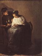 Judith leyster The proposal Spain oil painting artist